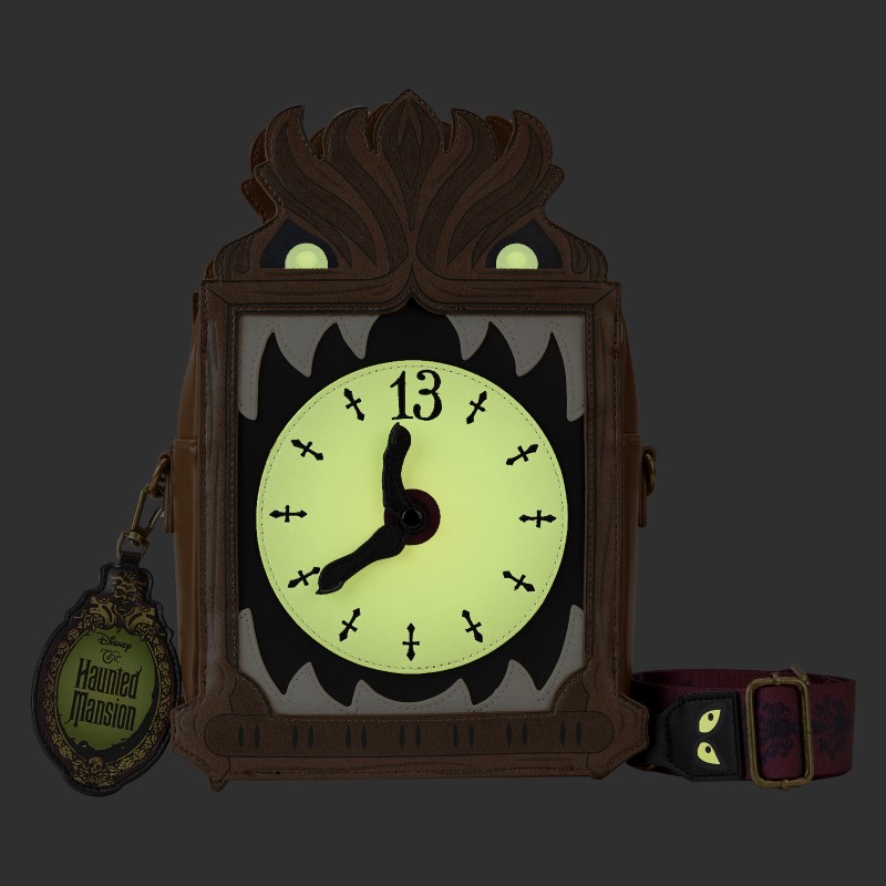 Disney Loungefly Sac A Main Haunted Mansion Clock 